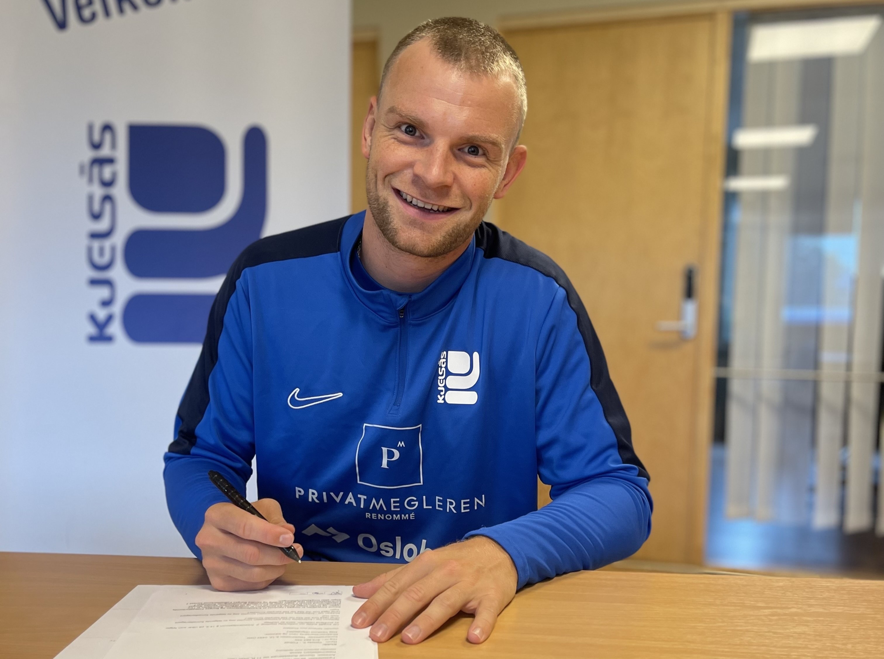 Olafsen signert ny kontrakt